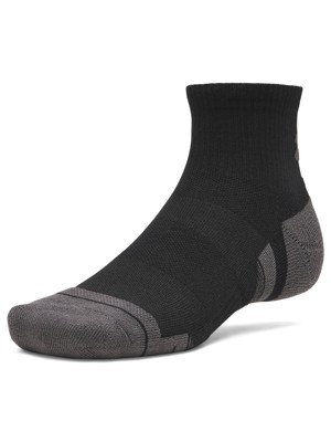 Under Armour Performance Tech Quarter Socks (3 Pairs)