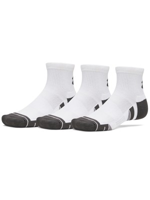 Under Armour Performance Tech Quarter Socks (3 Pairs)