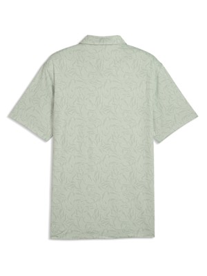 Puma Mens Cloudspun Marine Botanical Polo Shirt