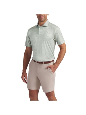 Puma Mens Cloudspun Marine Botanical Polo Shirt