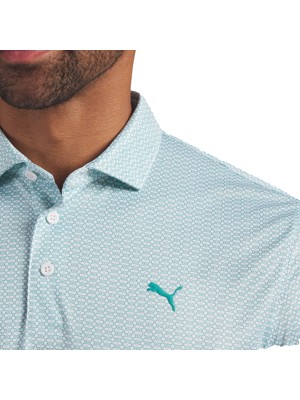 Puma Mens Pure 3.0 Geo Polo Shirt