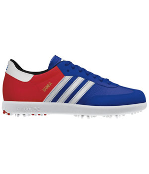 Adidas Samba Limited British Open Edition Shoes (Blue/Red) 2012