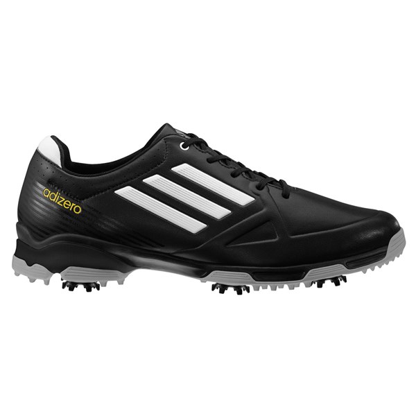 adidas Mens Adizero 6 Spike Golf Shoes (Black/White) 2013