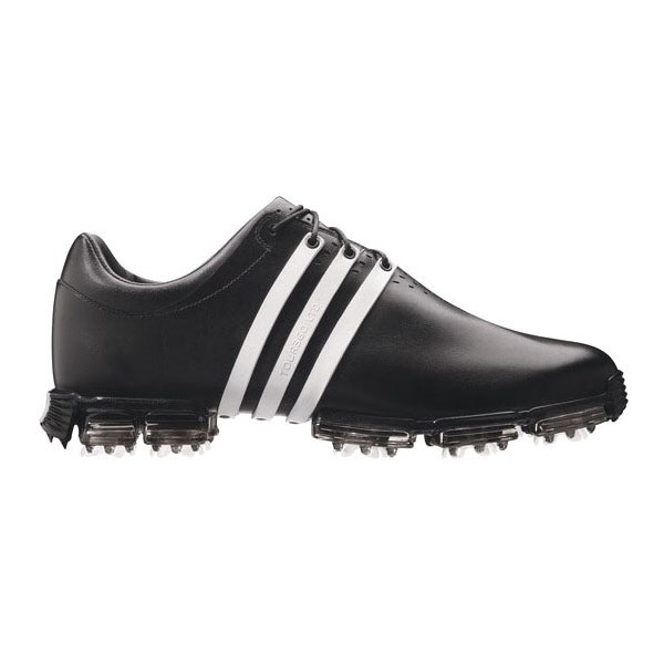adidas Tour 360 Limited Golf Shoes (Black/Black/White) Wide Fit