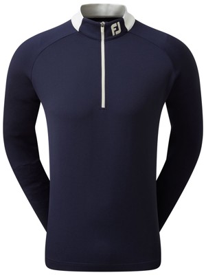 FootJoy Mens Rib Trim Chill-Out Pullover