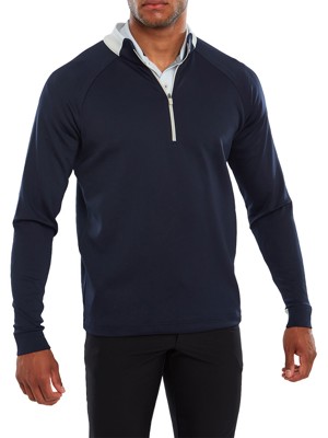 FootJoy Mens Rib Trim Chill-Out Pullover