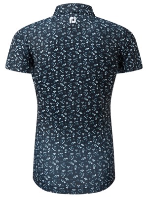 FootJoy Ladies Floral Print Lisle Polo Shirt