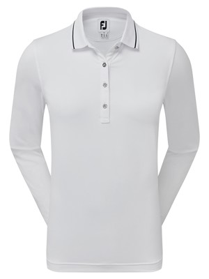 FootJoy Ladies Thermal Jersey Long Sleeve Polo Shirt