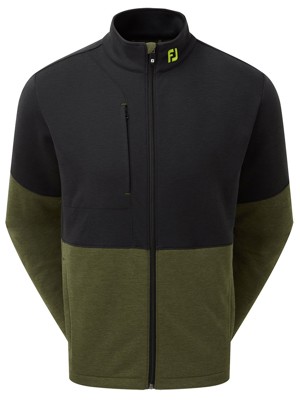 FootJoy Mens Colour Block Full-Zip Chill-Out Fleece