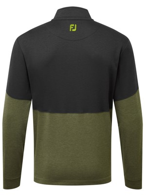 FootJoy Mens Colour Block Full-Zip Chill-Out Fleece