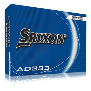 Srixon AD333 Pure White Golf Balls - 11th Gen