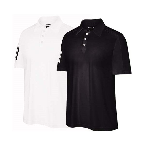 adidas Mens ClimaCool All Tour Polo Shirt (Three Stripe)