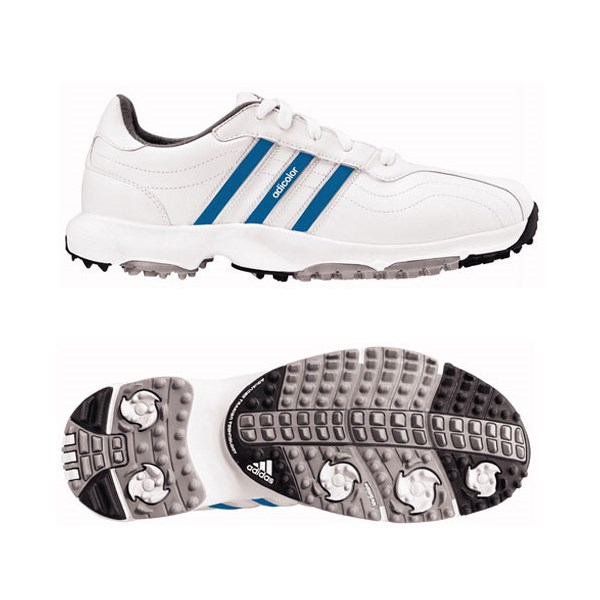 adidas Adicolor Golf Shoes (White)