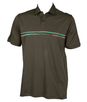 Ashworth Mens Ez-Tech Solid Polo Shirt