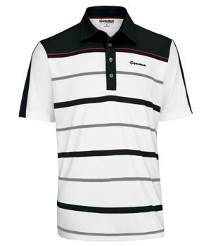 TaylorMade By Ashworth Engineered Stripe Polo 2012