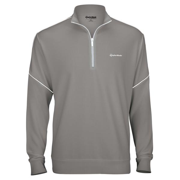 TaylorMade By Ashworth Piped Pullover Sweater