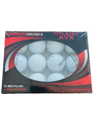 Titleist AVX Pearl Grade Rewashed Golf Balls - 12 Balls