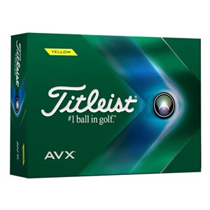 Titleist AVX Yellow Golf Balls - Prior Gen