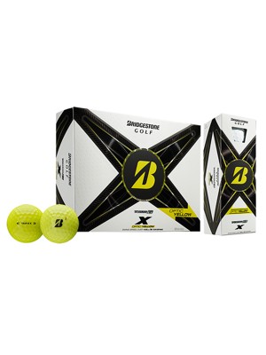 Bridgestone Tour B X Yellow Golf Balls (12 Balls) - Prior Gen