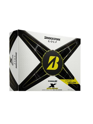 Bridgestone Tour B X Yellow Golf Balls (12 Balls) - Prior Gen