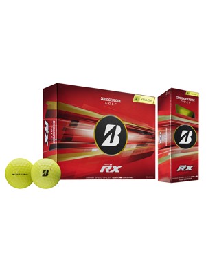 Bridgestone Tour B RX Yellow Golf Balls (12 Balls) 2026