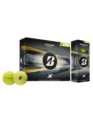 Bridgestone Tour B X Yellow Golf Balls (12 Balls) 2026