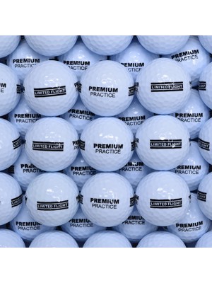 Two Piece Limited Flight Range Golf Balls - 300 Balls