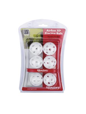 Airflow XP Practice Balls In Eco Bag (6 Balls)