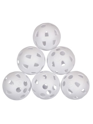 Airflow XP Practice Balls In Eco Bag (6 Balls)