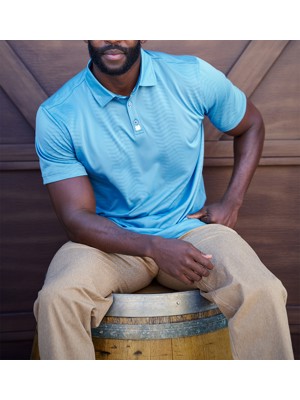 Black Clover Mens Barney Athletic Chilled Luck Polo Shirt