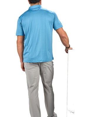 Black Clover Mens Barney Athletic Chilled Luck Polo Shirt