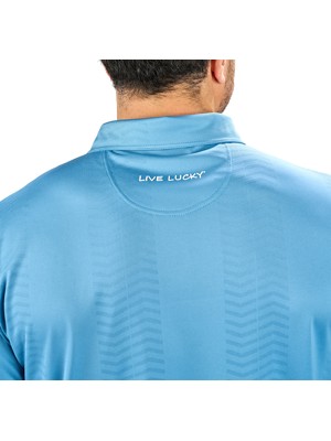 Black Clover Mens Barney Athletic Chilled Luck Polo Shirt