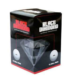 Black Diamond Golf Balls (12 Balls)