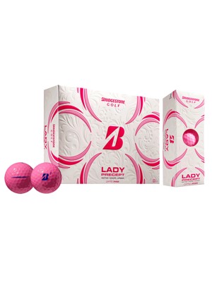 Bridgestone Lady Precept Pink Golf Balls (12 Balls)