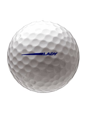 Bridgestone Lady Precept White Golf Balls (12 Balls)