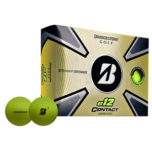 Bridgestone e12 Contact Matte Green Golf Balls