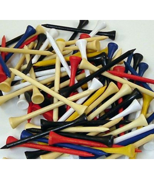 Bulk Golf Wooden Tees  (1000 Pieces)