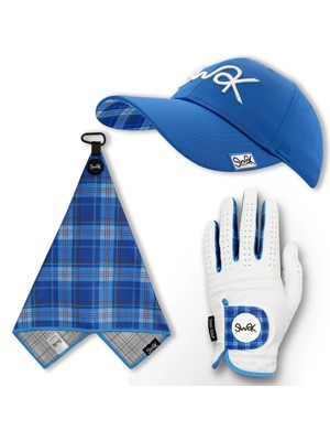Swak Tartan Golf Accessory Bundle