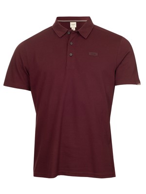 Calvin Klein Mens City Tech Cotton Pique Polo Shirt