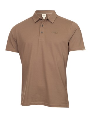 Calvin Klein Mens City Tech Cotton Pique Polo Shirt