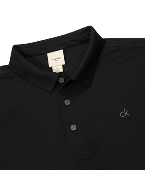 Calvin Klein Mens Metro Liquid Touch Polo Shirt