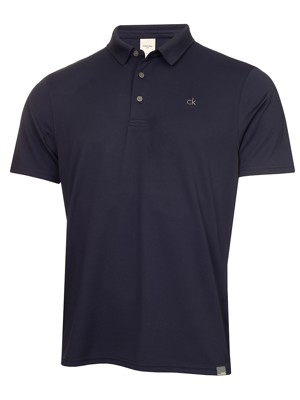 Calvin Klein Mens Metro Liquid Touch Polo Shirt