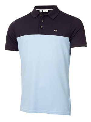 Calvin Klein Mens Colour Block Polo Shirt