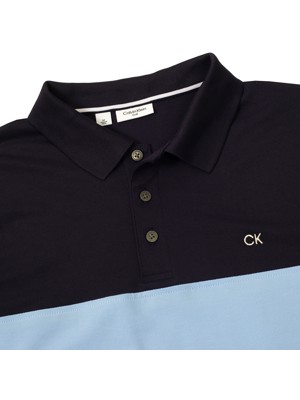 Calvin Klein Mens Colour Block Polo Shirt