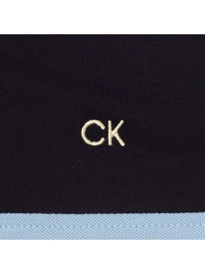 Calvin Klein Mens Colour Block Polo Shirt