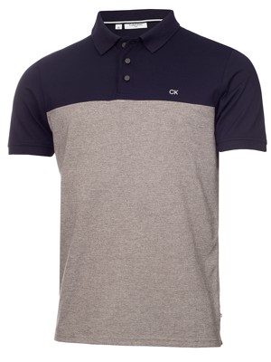 Calvin Klein Mens Colour Block Polo Shirt