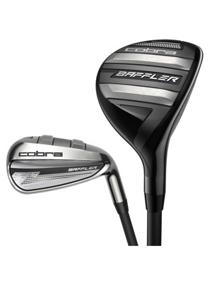 Cobra Baffler Hybrid Combo Iron Set (Steel/Graphite)