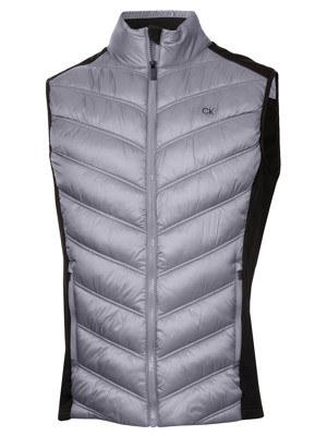 Calvin Klein Mens Frontera Hybrid Gilet - Platinum Collection