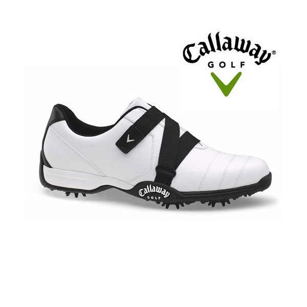 Callaway X-Series CRO Golf Shoes (White/Black) - M350