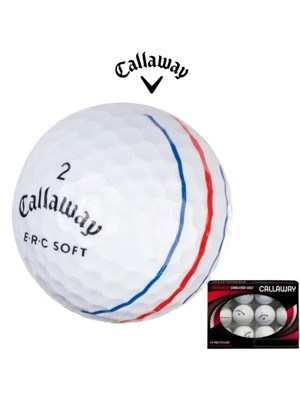 Callaway ERC Soft Triple Track Grade A Rewashed Golf Balls - 12 Balls